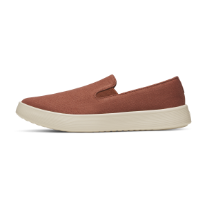 Men's Canvas Cruiser Slip On - Auburn (Warm White Sole)