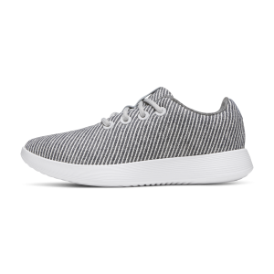 Women's Canvas Runner NZ - Deep Navy Stripes (Blizzard Sole)