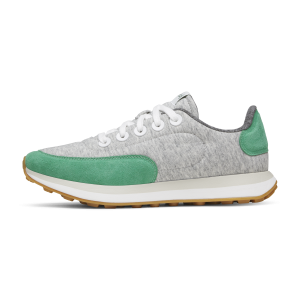 Men's Varsity Jersey - Light Grey/Verdant Green (Blizzard Sole)